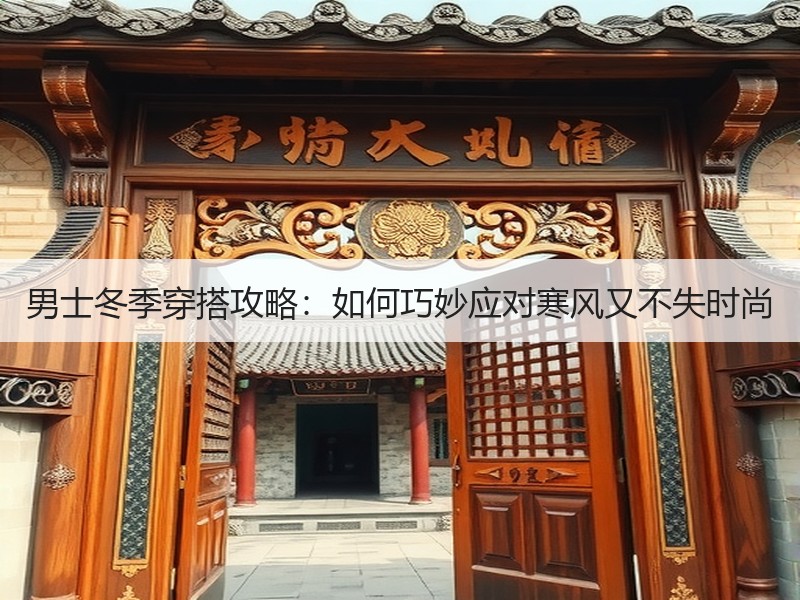 男士冬季穿搭攻略：如何巧妙应对寒风又不失时尚