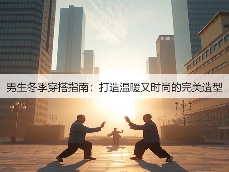 男生冬季穿搭指南：打造温暖又时尚的完美造型