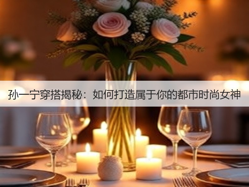 孙一宁穿搭揭秘：如何打造属于你的都市时尚女神