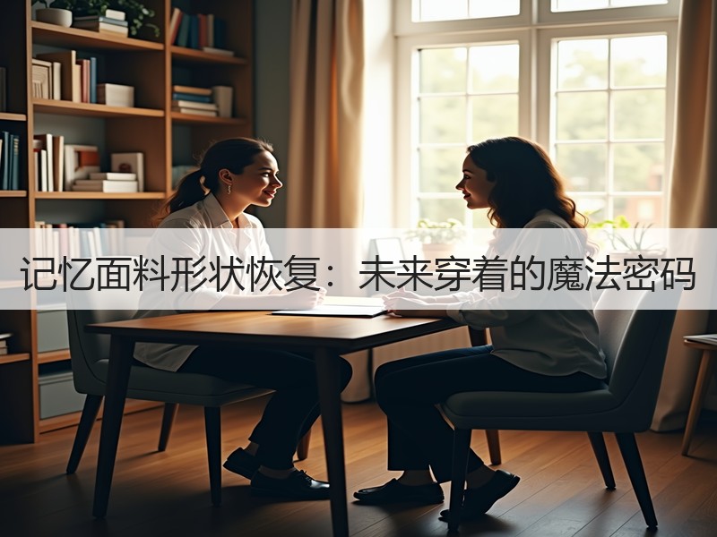 记忆面料形状恢复：未来穿着的魔法密码
